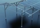 Steel Agrivoltaics Mounting System